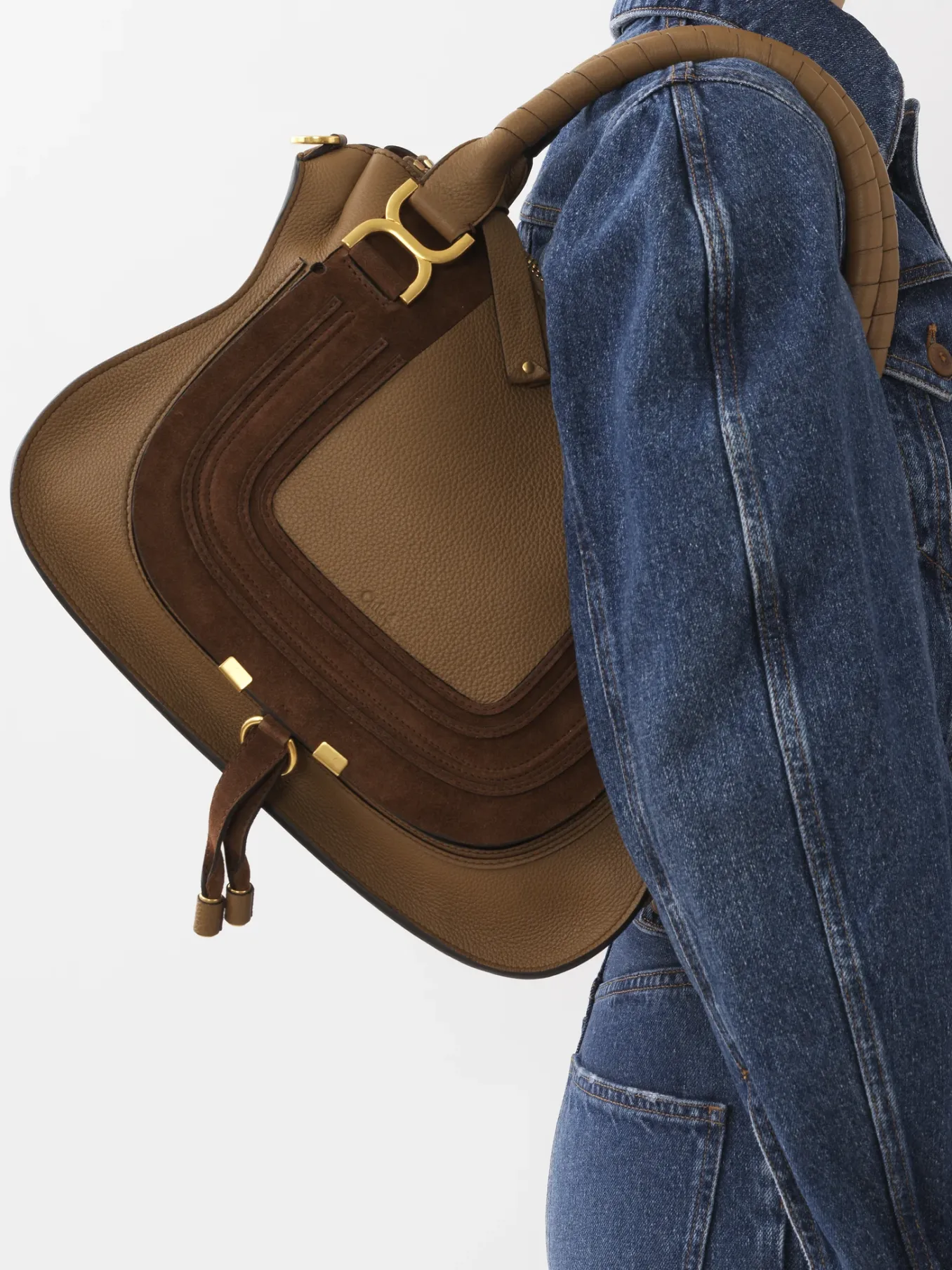 Women Chloé Marcie Double Carry Bag