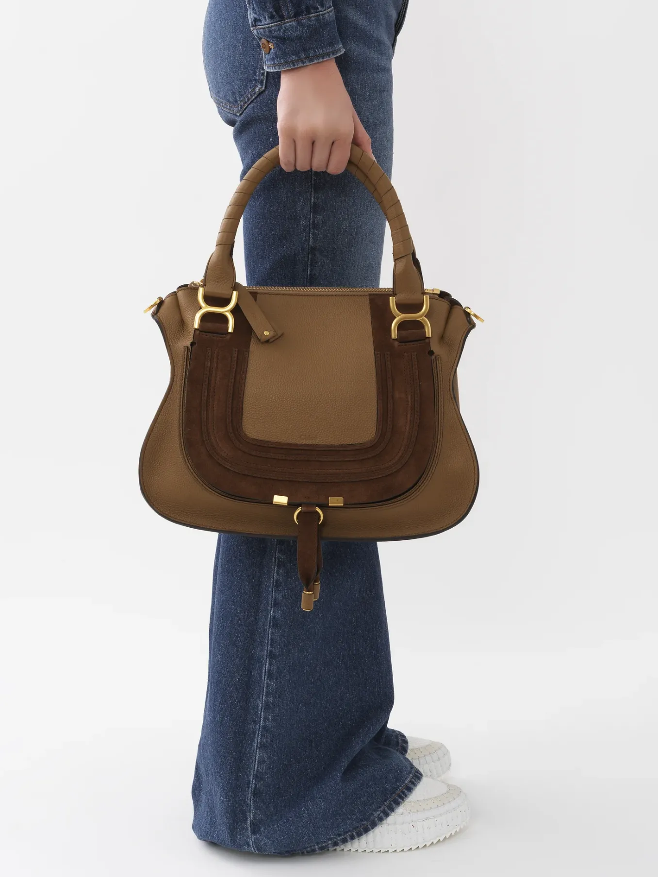 Women Chloé Marcie Double Carry Bag