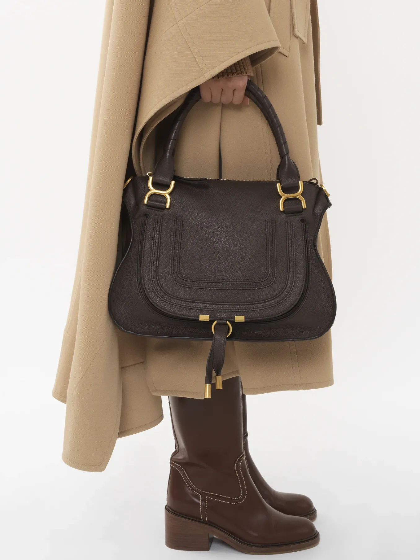 Women Chloé Marcie Double Carry Bag