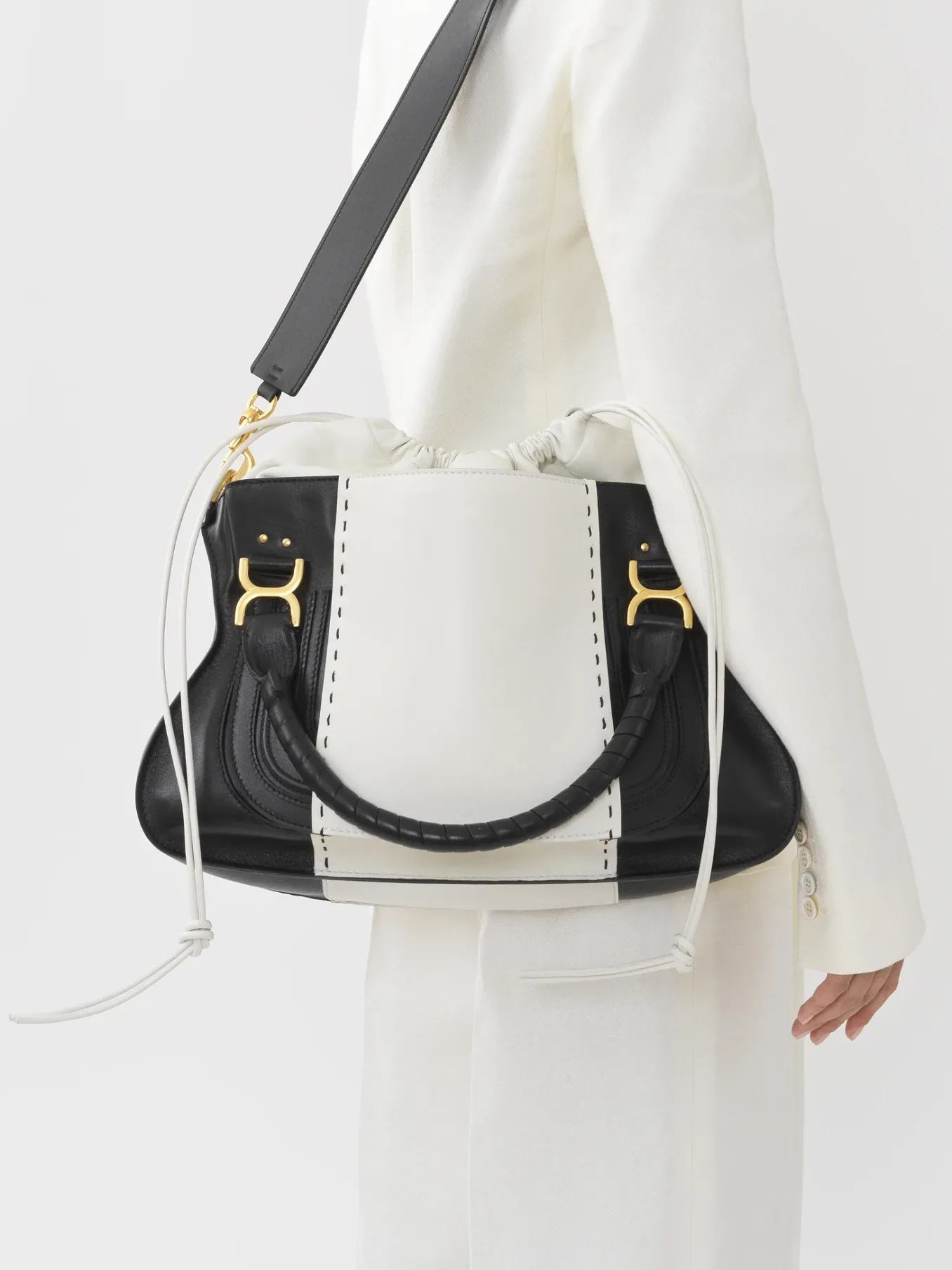 Women Chloé Marcie Large Double Carry Bag