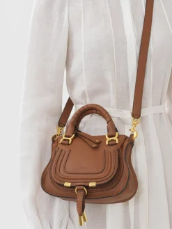 Women Chloé Marcie Mini Double Carry Bag
