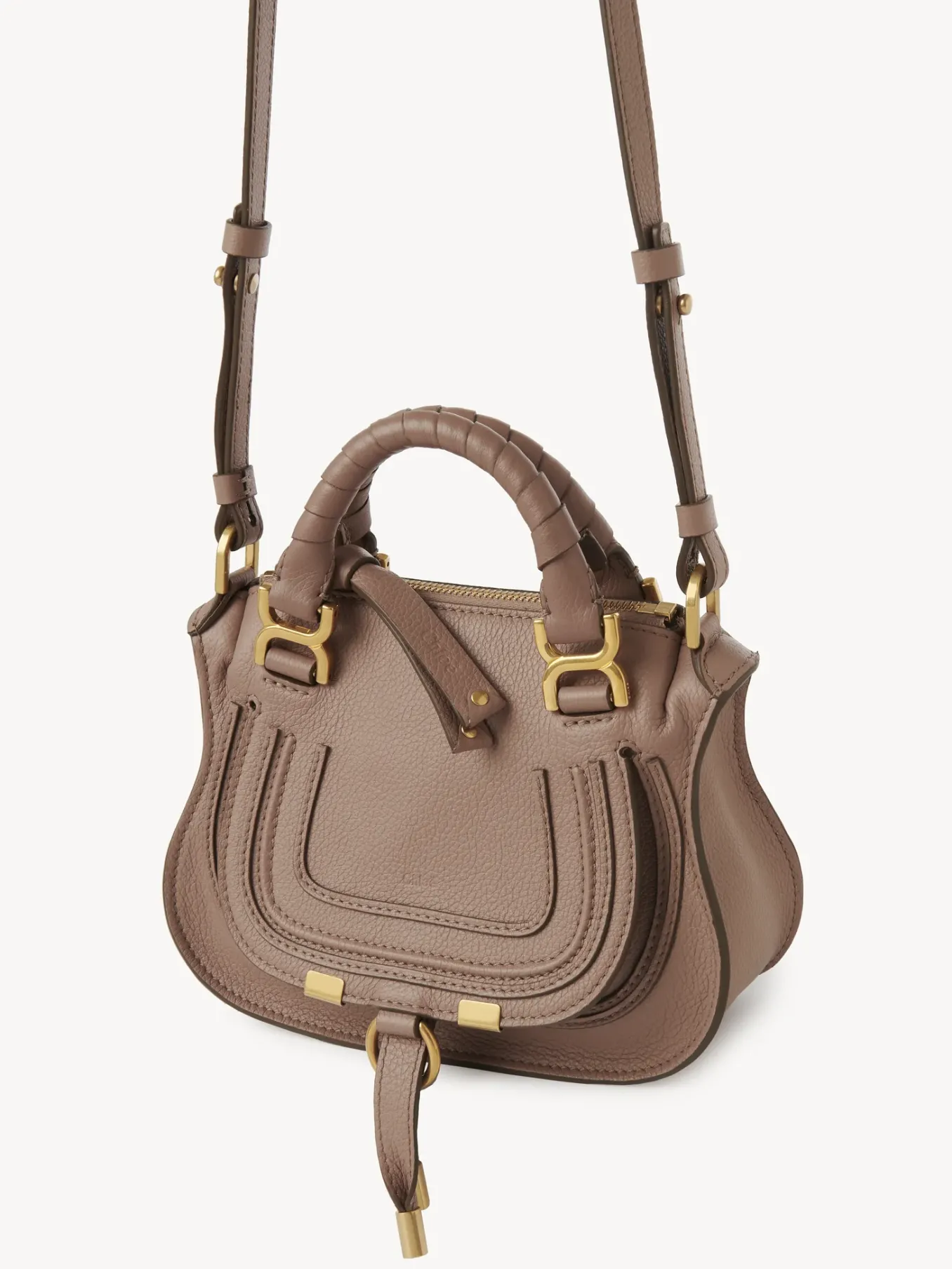 Women Chloé Marcie Mini Double Carry Bag
