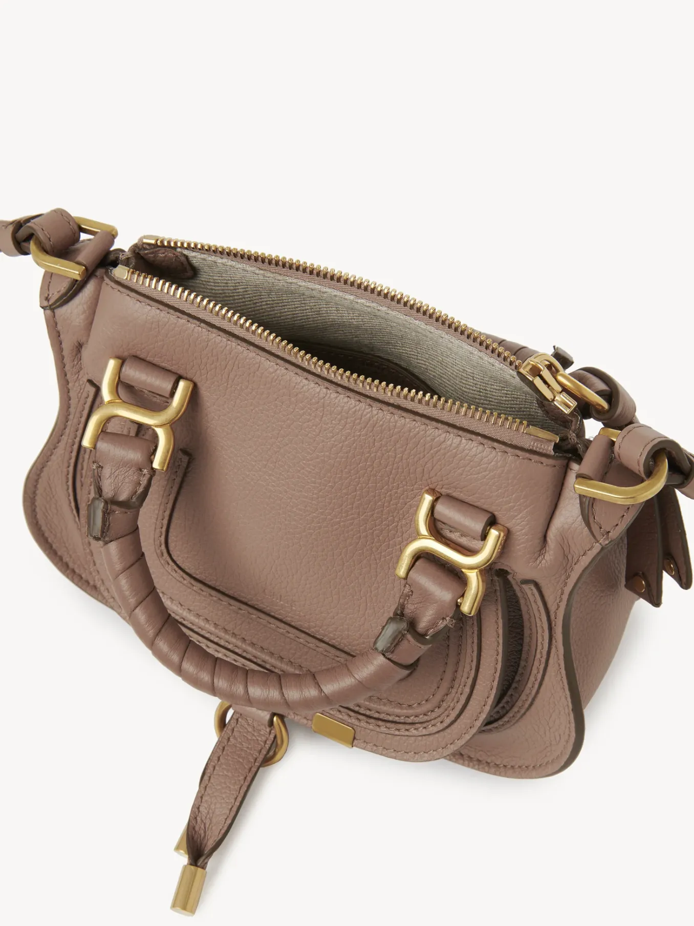 Women Chloé Marcie Mini Double Carry Bag