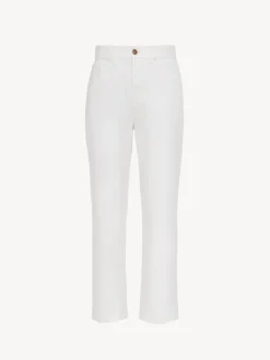 Women Chloé Masaya Cropped Straight Jeans