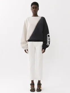 Women Chloé Masaya Cropped Straight Jeans