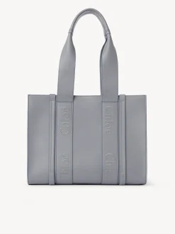 Women Chloé Medium Woody Tote Bag