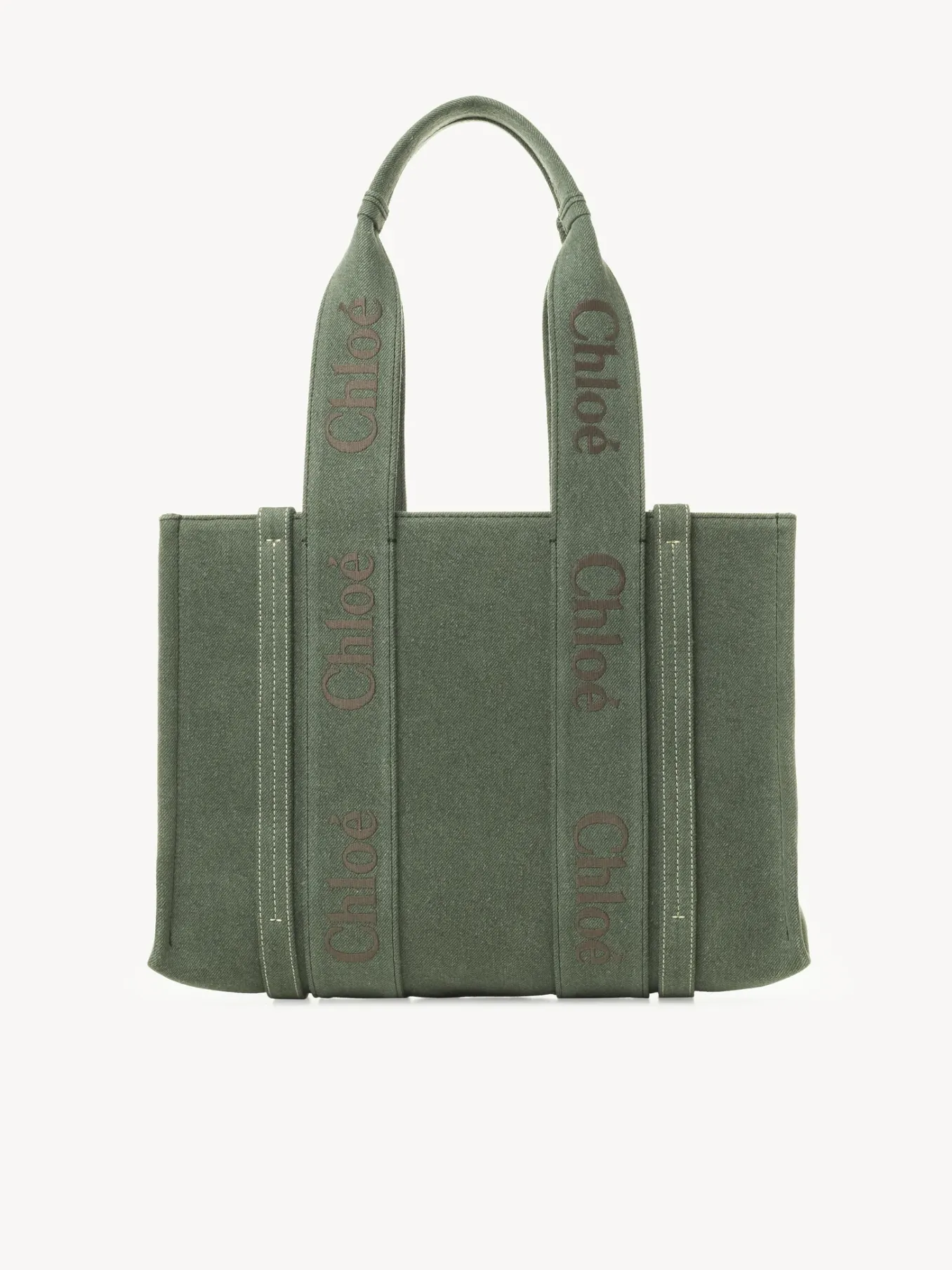 Women Chloé Medium Woody Tote Bag