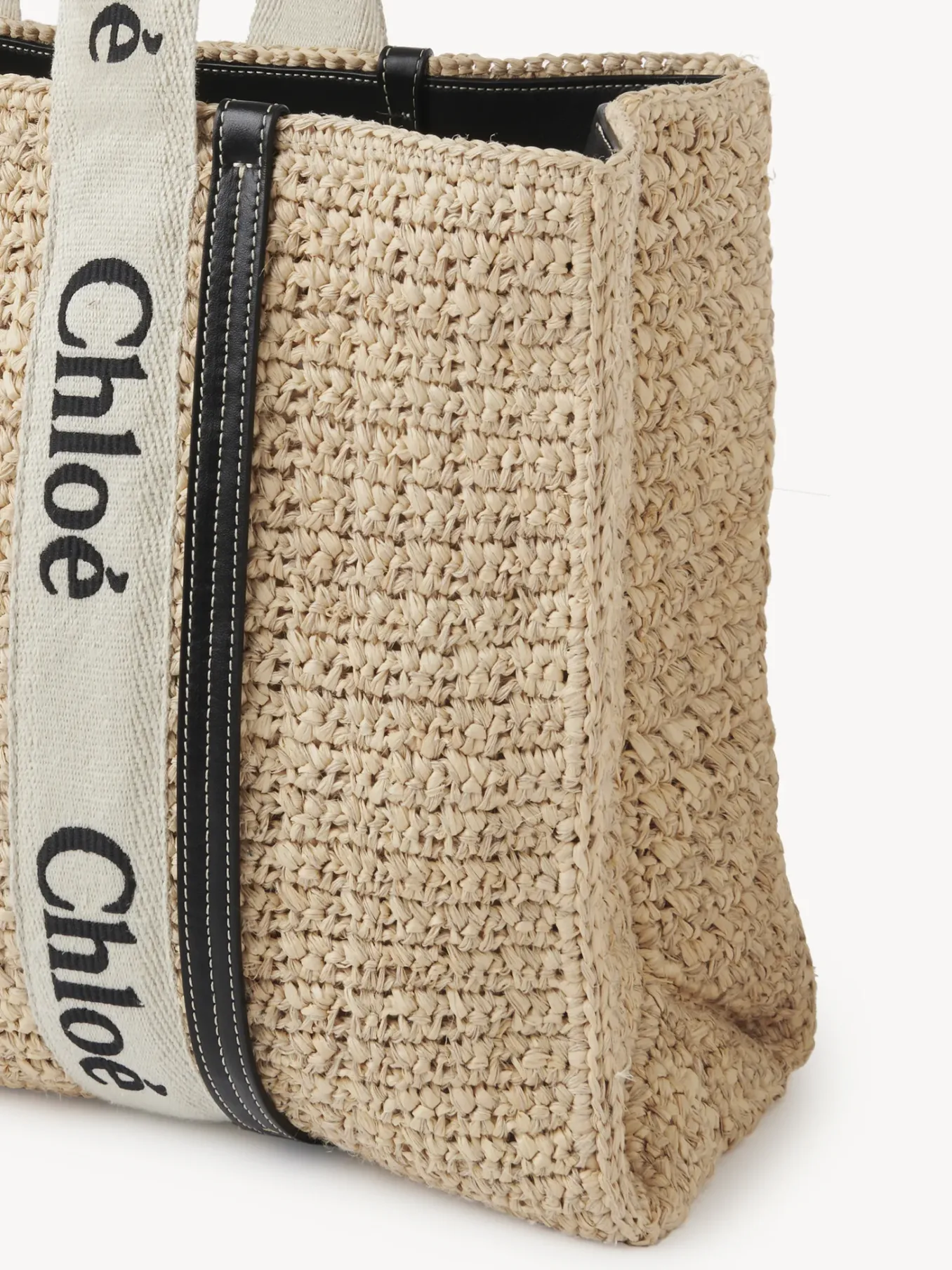 Women Chloé Medium Woody Tote Bag