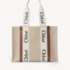 Women Chloé Medium Woody Tote Bag