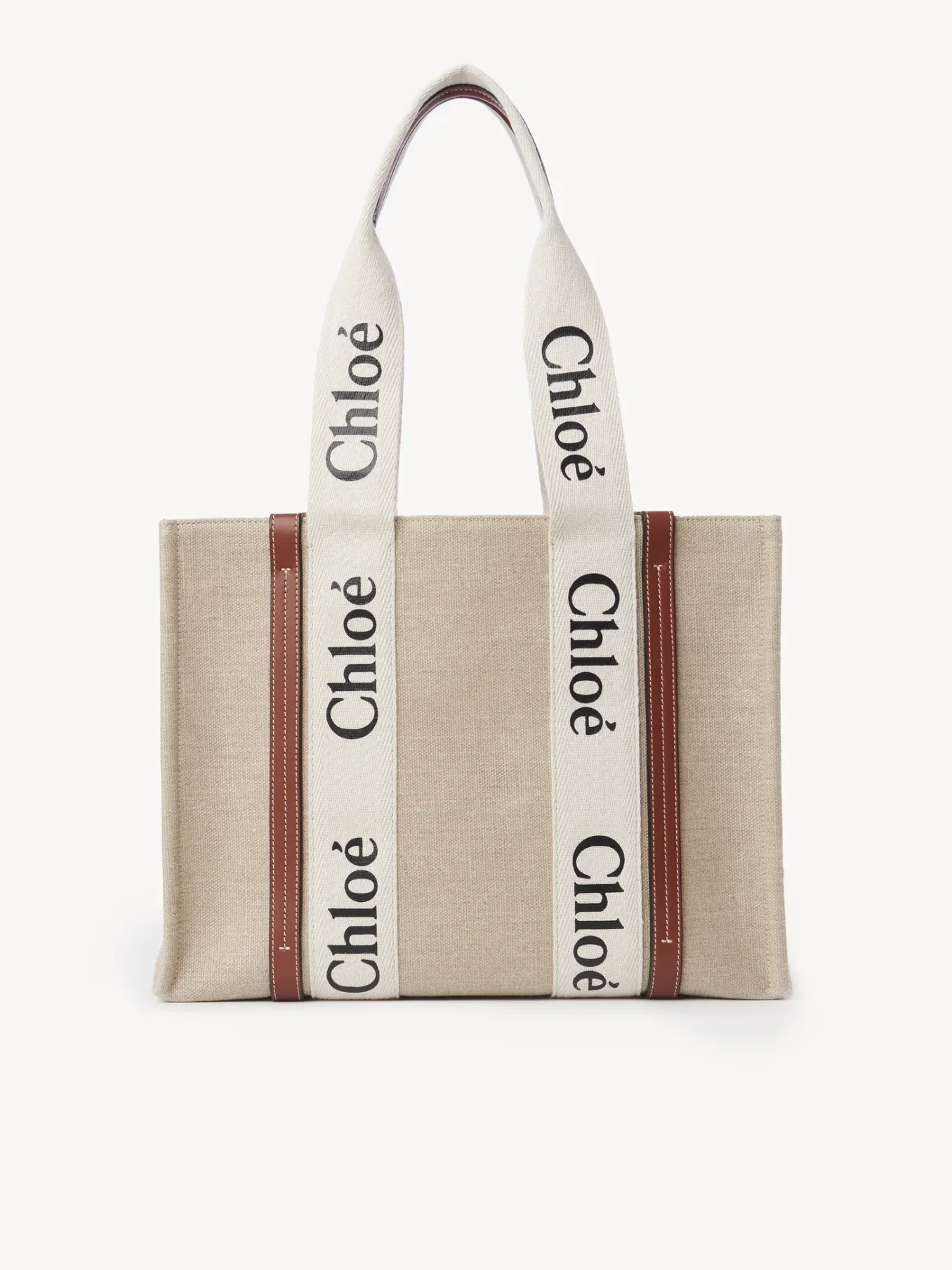 Women Chloé Medium Woody Tote Bag