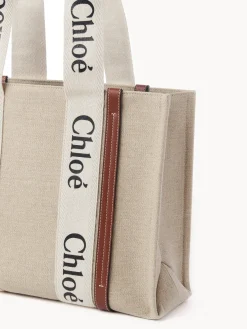 Women Chloé Medium Woody Tote Bag