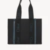 Women Chloé Medium Woody Tote Bag