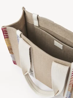 Women Chloé Medium Woody Tote Bag