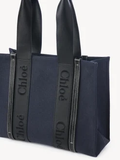 Women Chloé Medium Woody Tote Bag
