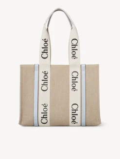 Women Chloé Medium Woody Tote Bag