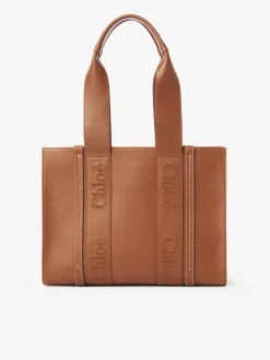 Women Chloé Medium Woody Tote Bag