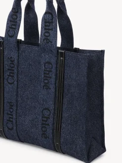 Women Chloé Medium Woody Tote Bag