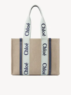 Women Chloé Medium Woody Tote Bag
