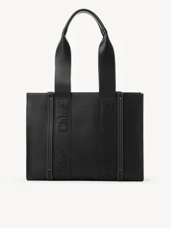Women Chloé Medium Woody Tote Bag