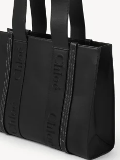Women Chloé Medium Woody Tote Bag