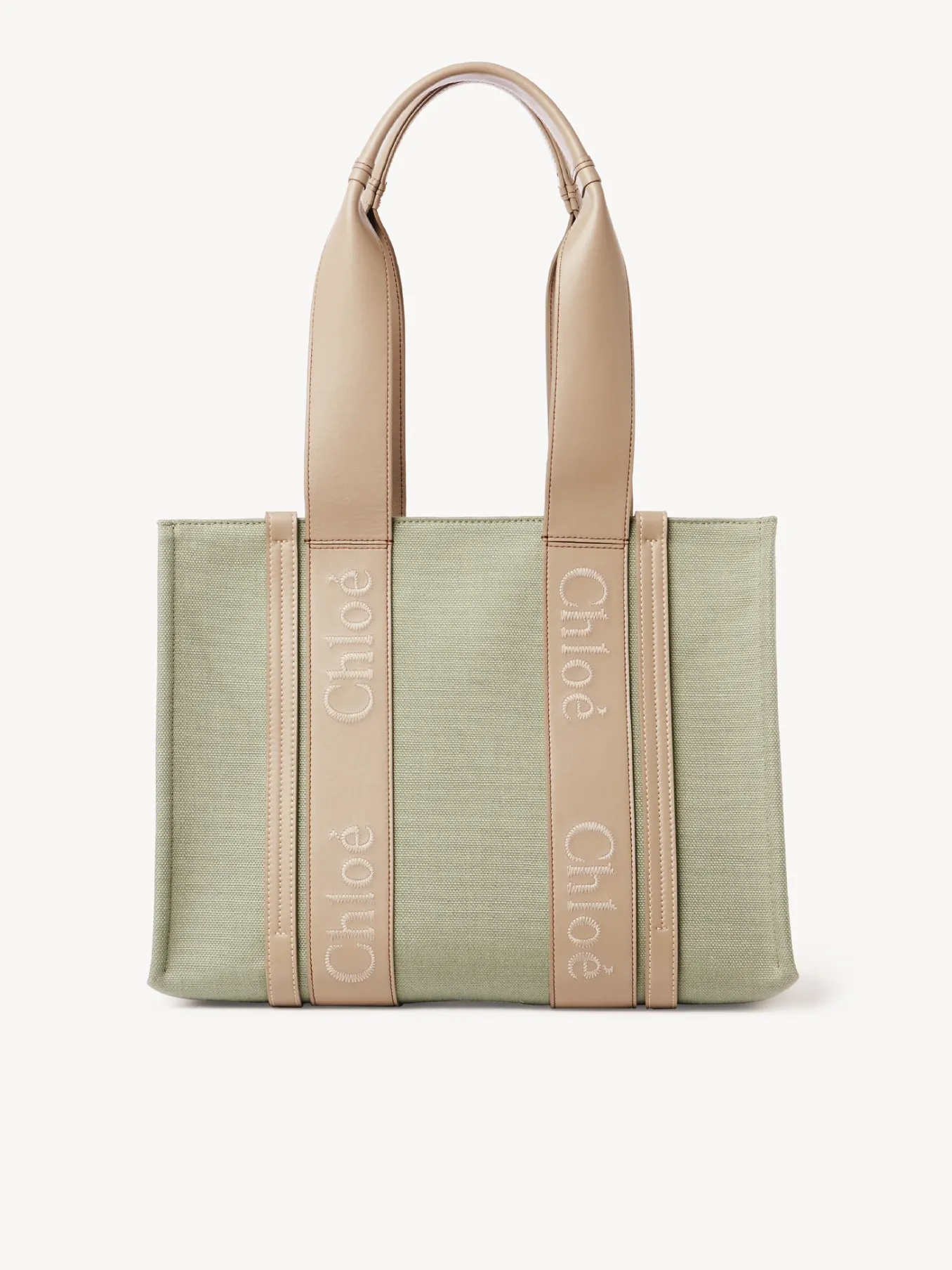 Women Chloé Medium Woody Tote Bag