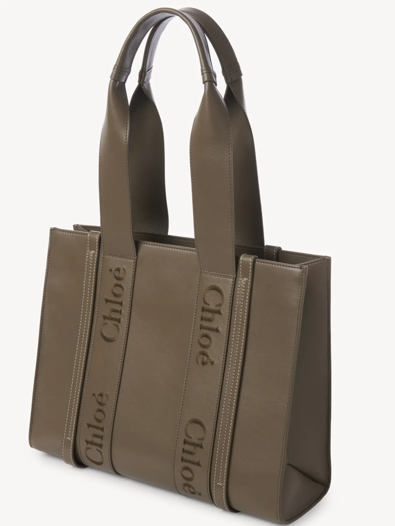 Women Chloé Medium Woody Tote Bag