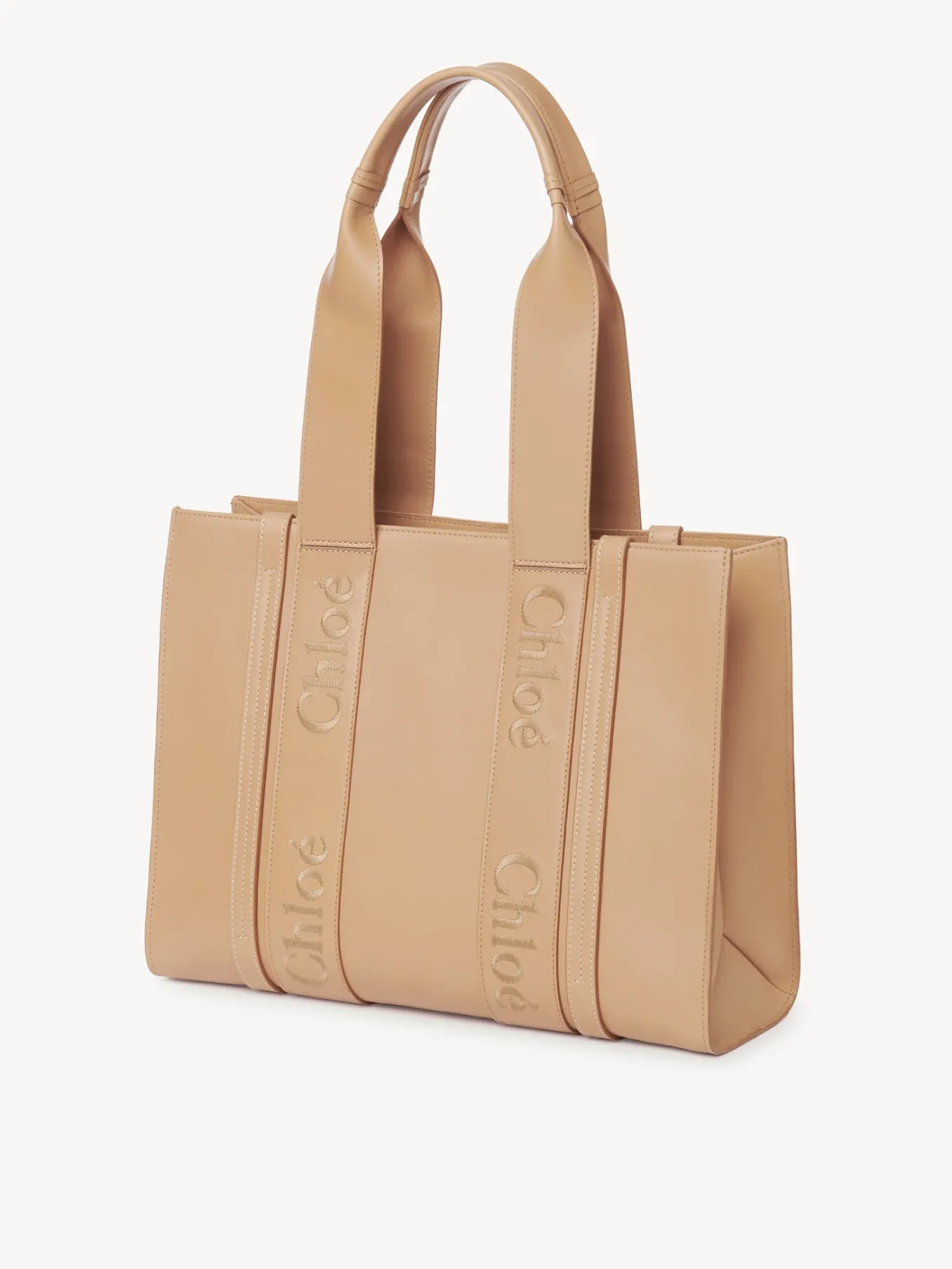 Women Chloé Medium Woody Tote Bag