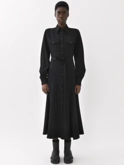 Women Chloé Midi Shirt Dress