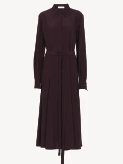 Women Chloé Midi Shirt Dress