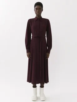 Women Chloé Midi Shirt Dress