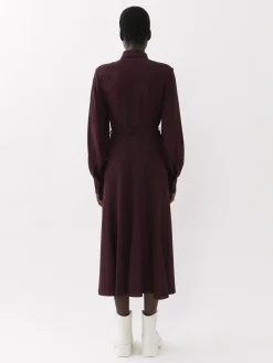 Women Chloé Midi Shirt Dress