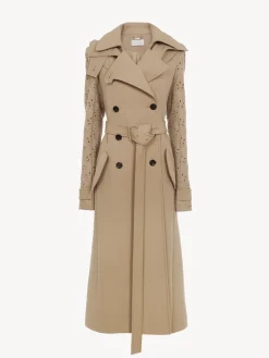 Women Chloé Midi Trench Coat