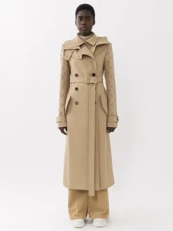 Women Chloé Midi Trench Coat