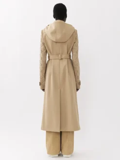 Women Chloé Midi Trench Coat