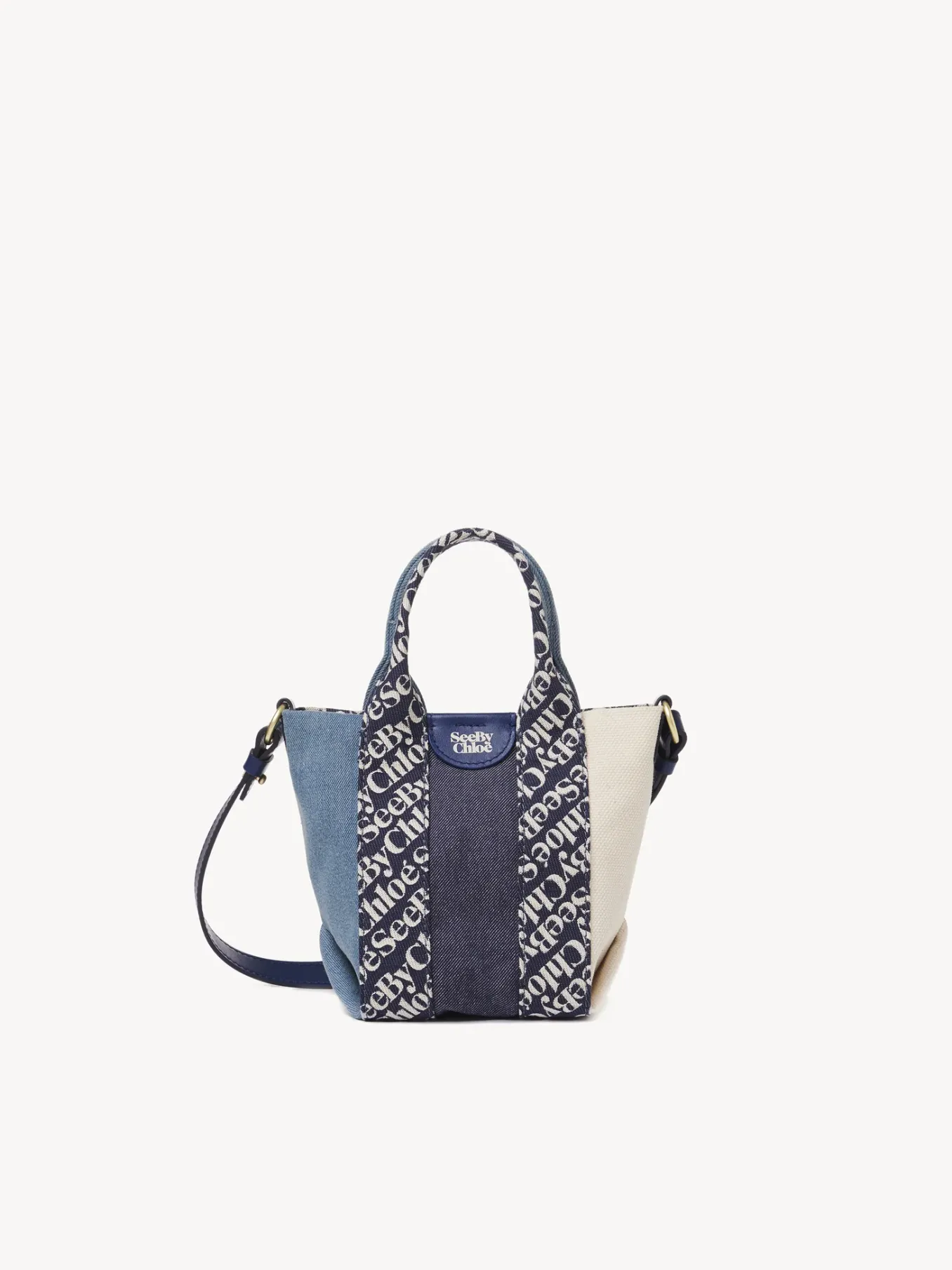 Women Chloé Mini Laetizia Cross-Body Tote