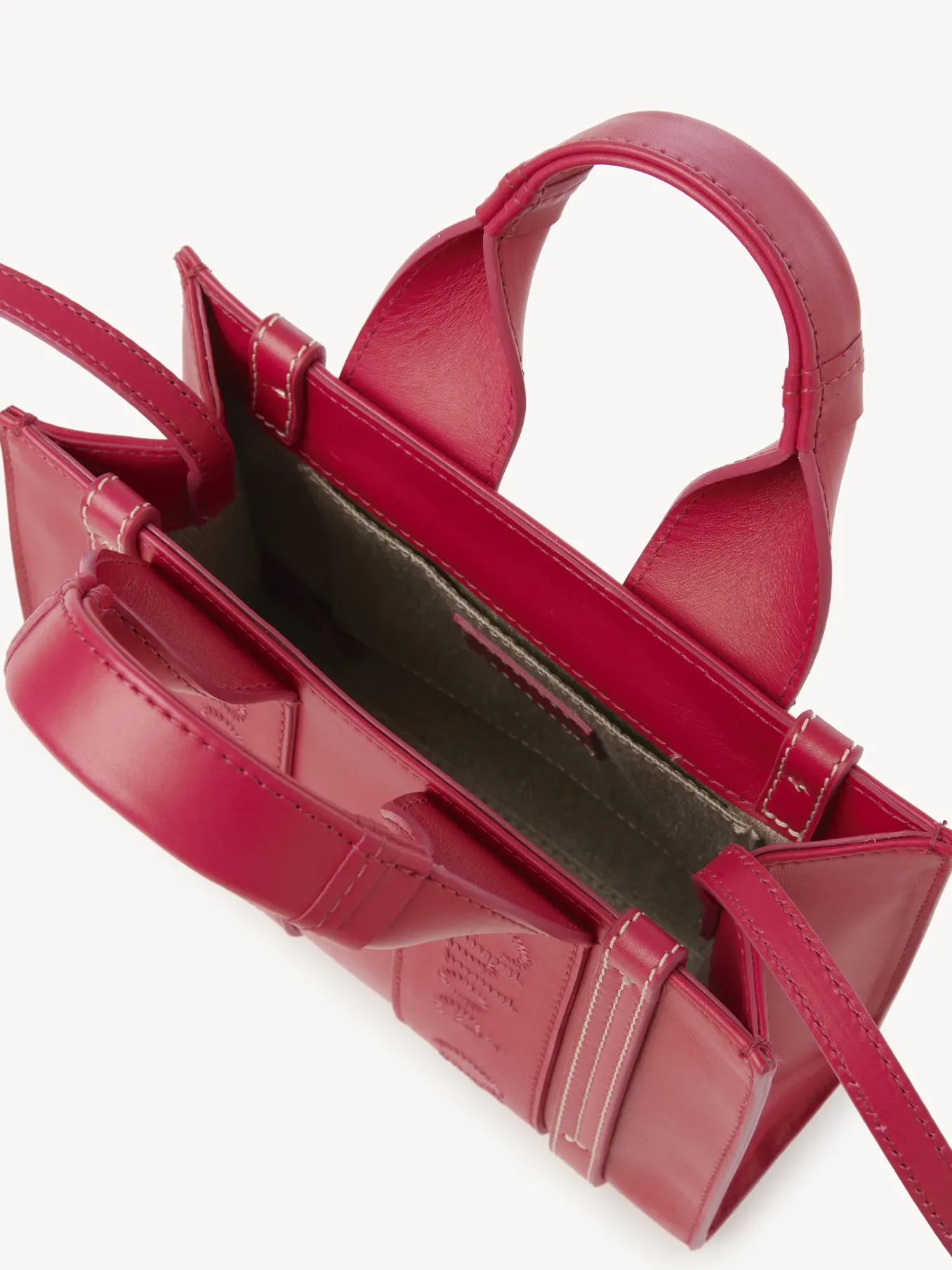 Women Chloé Mini Woody Tote Bag