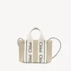 Women Chloé Mini Woody Tote Bag