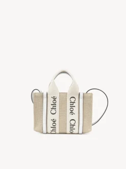 Women Chloé Mini Woody Tote Bag
