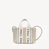 Women Chloé Mini Woody Tote Bag