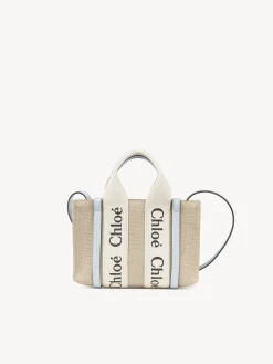 Women Chloé Mini Woody Tote Bag
