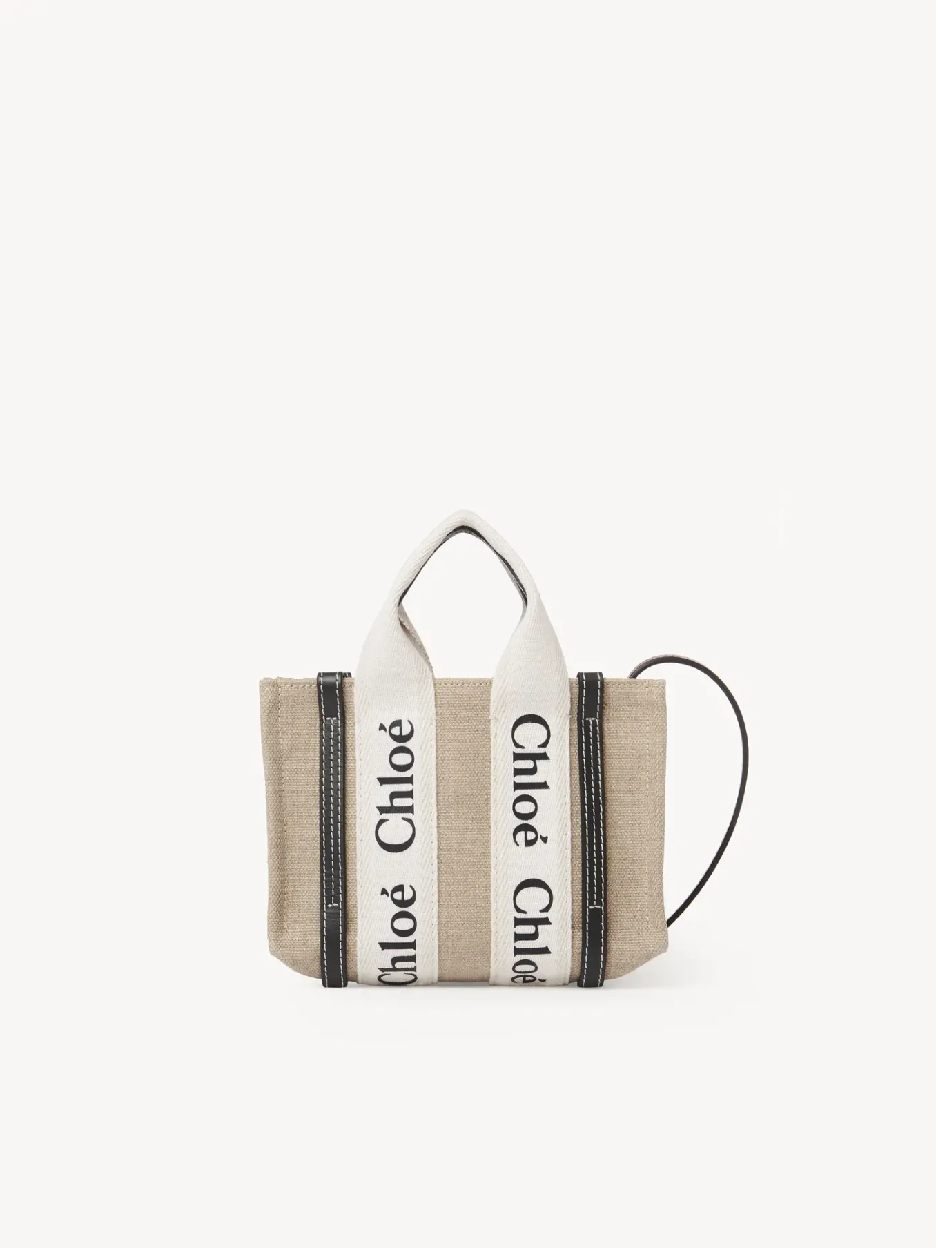 Women Chloé Mini Woody Tote Bag