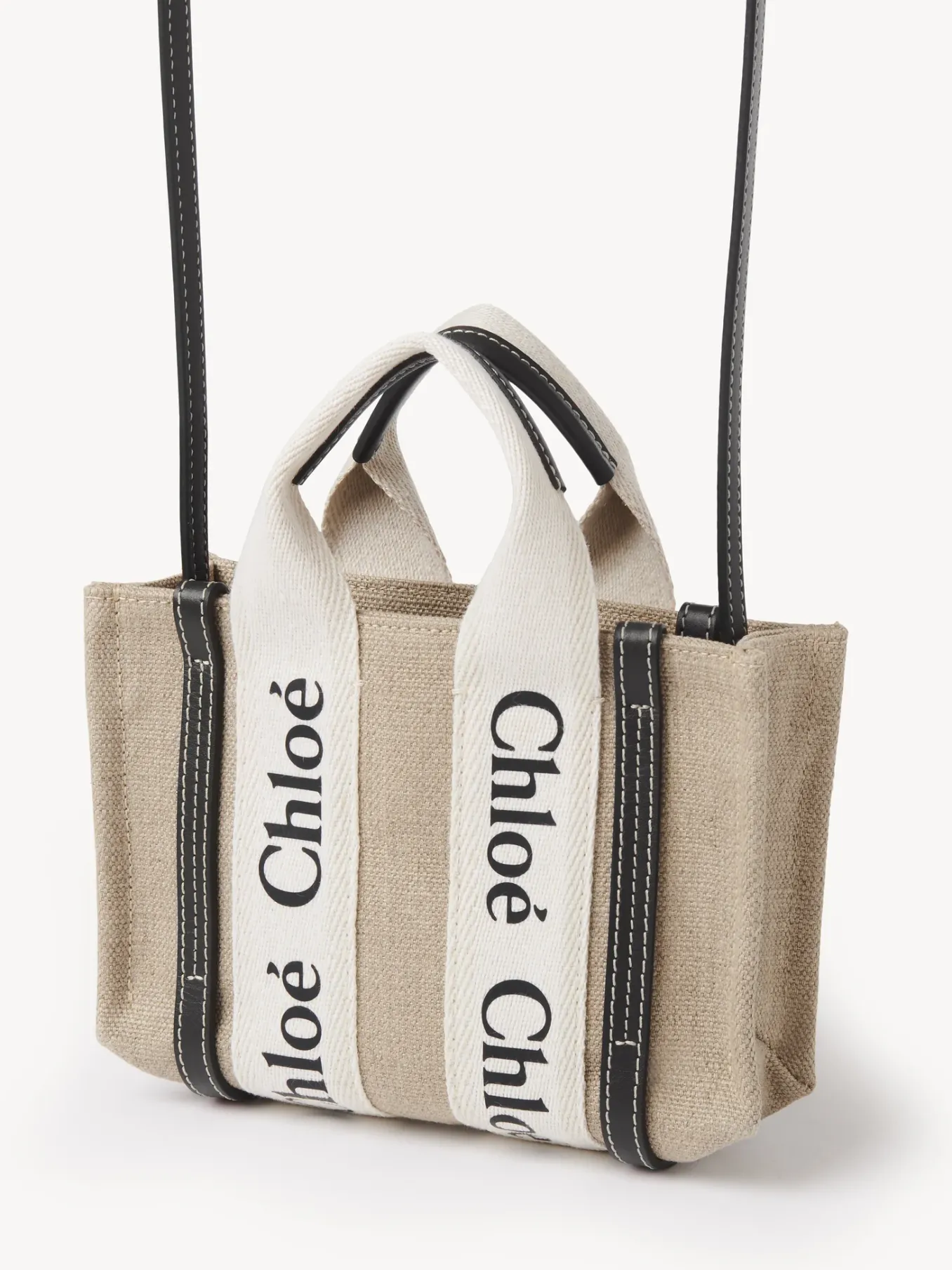 Women Chloé Mini Woody Tote Bag