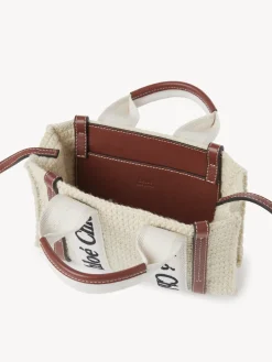 Women Chloé Mini Woody Tote Bag