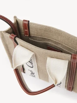 Women Chloé Mini Woody Tote Bag