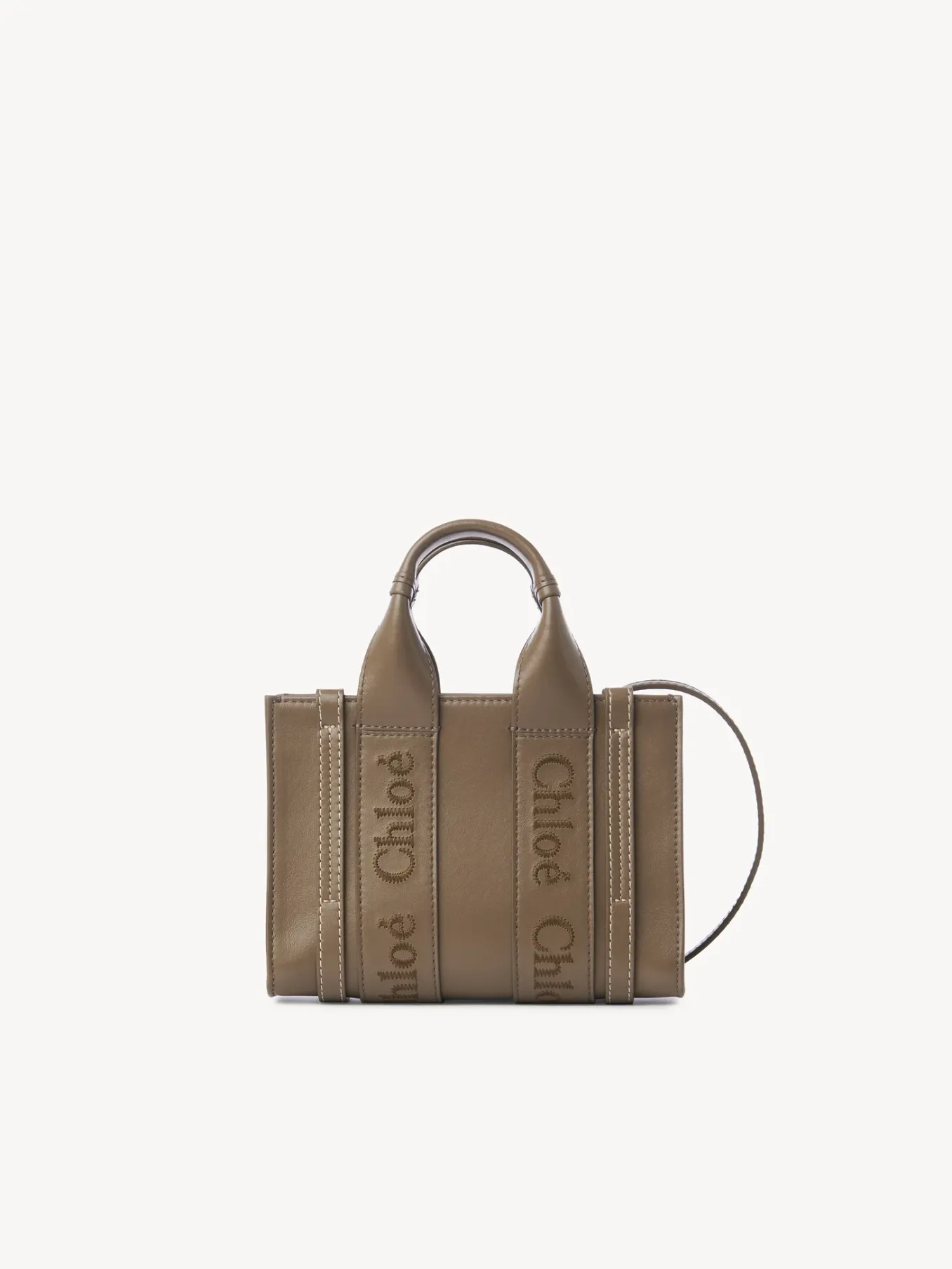 Women Chloé Mini Woody Tote Bag