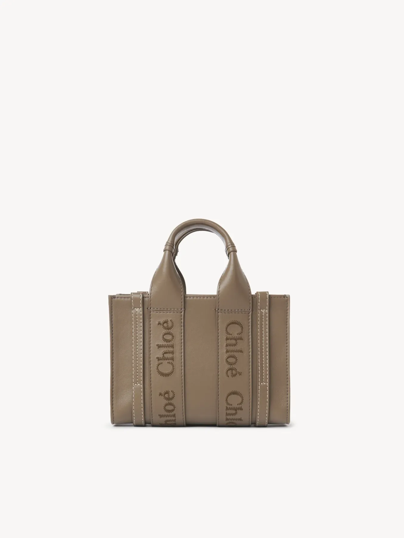Women Chloé Mini Woody Tote Bag