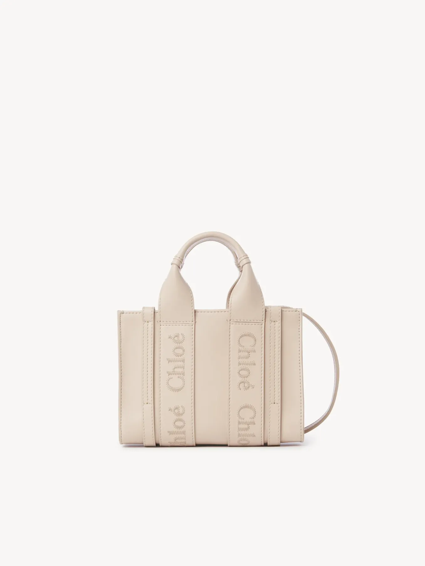 Women Chloé Mini Woody Tote Bag