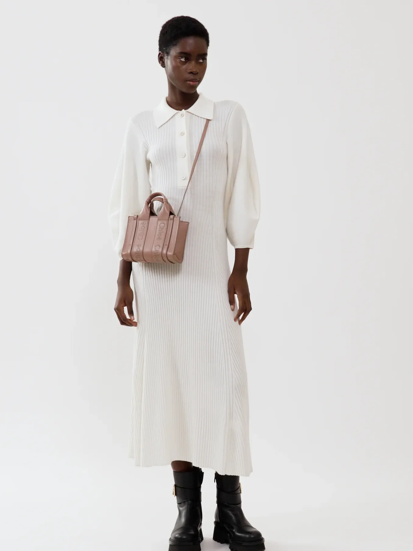 Women Chloé Mini Woody Tote Bag