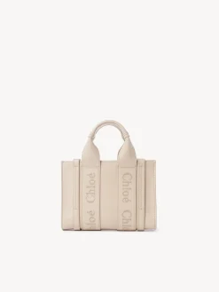 Women Chloé Mini Woody Tote Bag