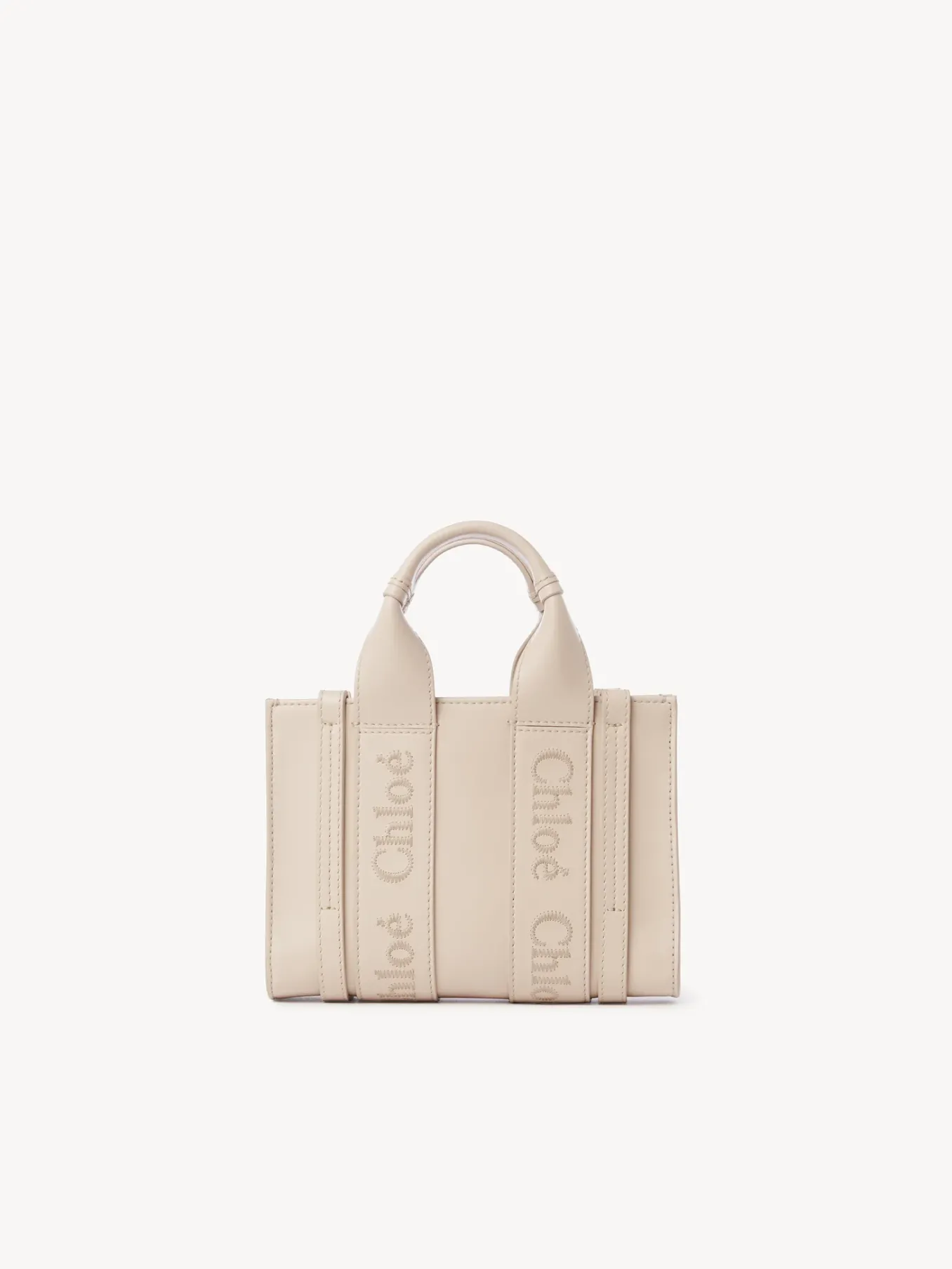 Women Chloé Mini Woody Tote Bag